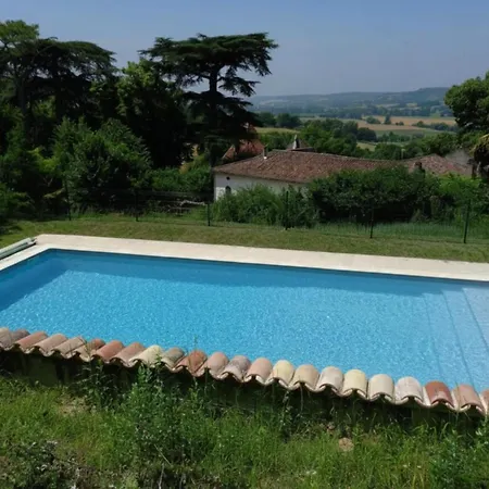 La Salamandre - Piscine, Nature, Gr35 Et Teletravail Landhuis Lauzerte